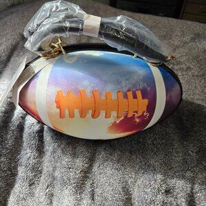 NWT Caleesa Stylish Sky Print Football-Shaped Crossbody / Shoulder / Handbag